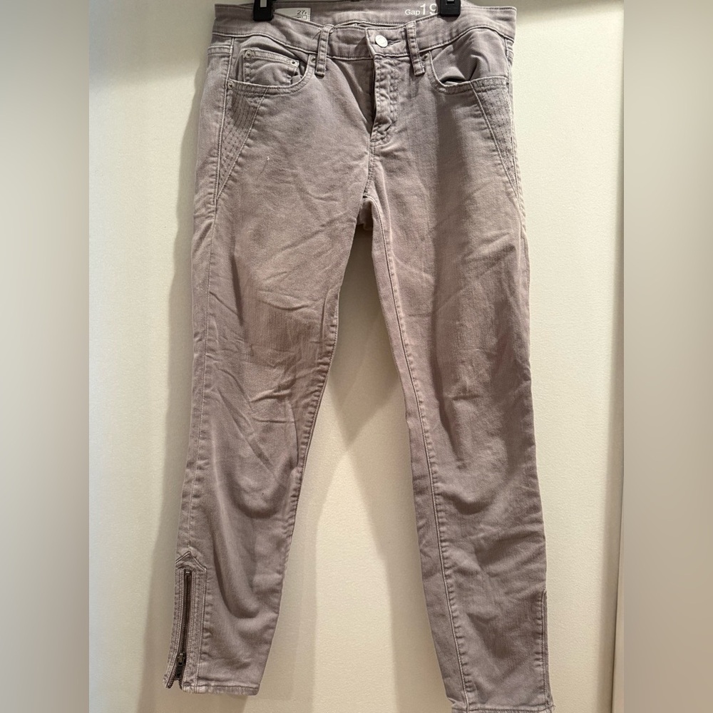 GAP Women's Always Skinny Jeans in Light Gray